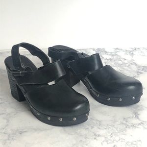 Korks Kork Ease Milo Black Clog Size 9